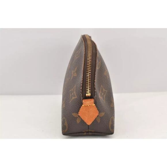 Louis Vuitton Cosmetic Pouch Brown Canvas Monogram CA0041 - Picture 6 of 13